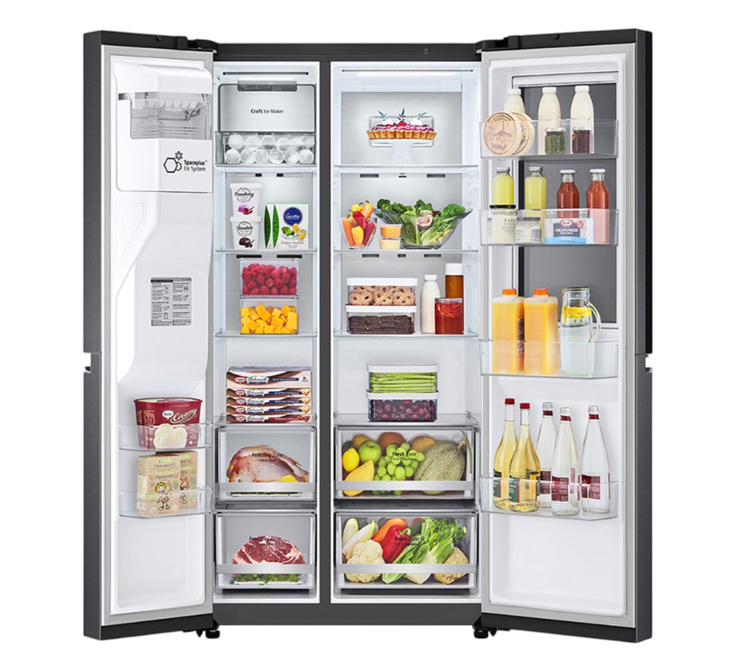 LG Refrigerador Grafito 674 Lts Instaview