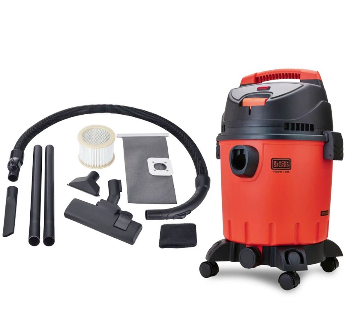 Black And Decker Aspiradora Polvo Y Agua 20 Litros 1400 W