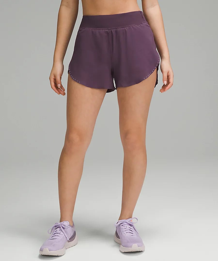 LULULEMON FAST AND FREE REFLECTIVE HIGH-RISE CLASSIC-FIT SHORT 3"