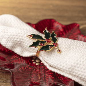 Aro De Servilleta Holly Set X4