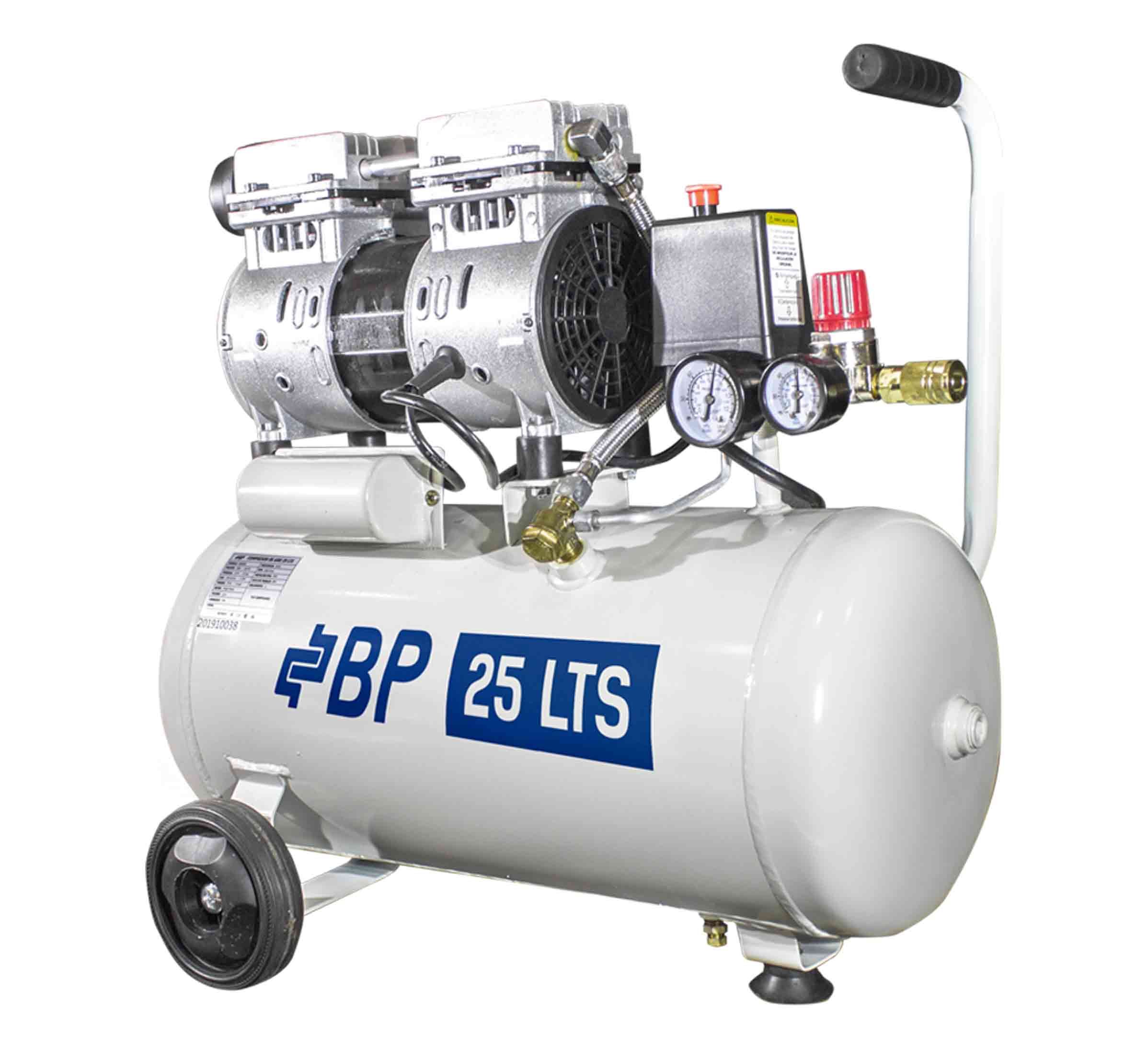 Bp compresor odontologico| 25lts| 110v| 115psi |1hp