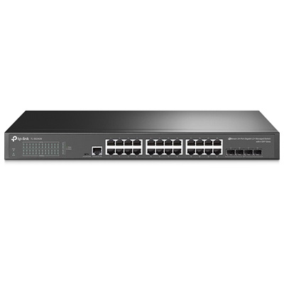 SWITCH TP-LINK TPLINK ADMINISTRABLE TL-SG3428 JETSTREAM DE 24 PUERTOS GIGABIT L2 CON 4 SFP SLOTS