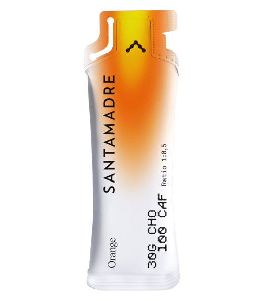 SANTAMADRE Gel Energético 30CHO 100 CAF ORANGE