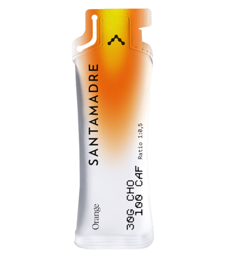SANTAMADRE Gel Energético 30CHO 100 CAF ORANGE