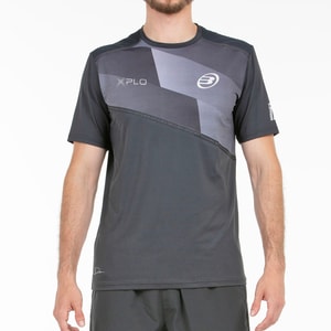 CAMISETA BULLPADEL DINNENO25V NEGRO