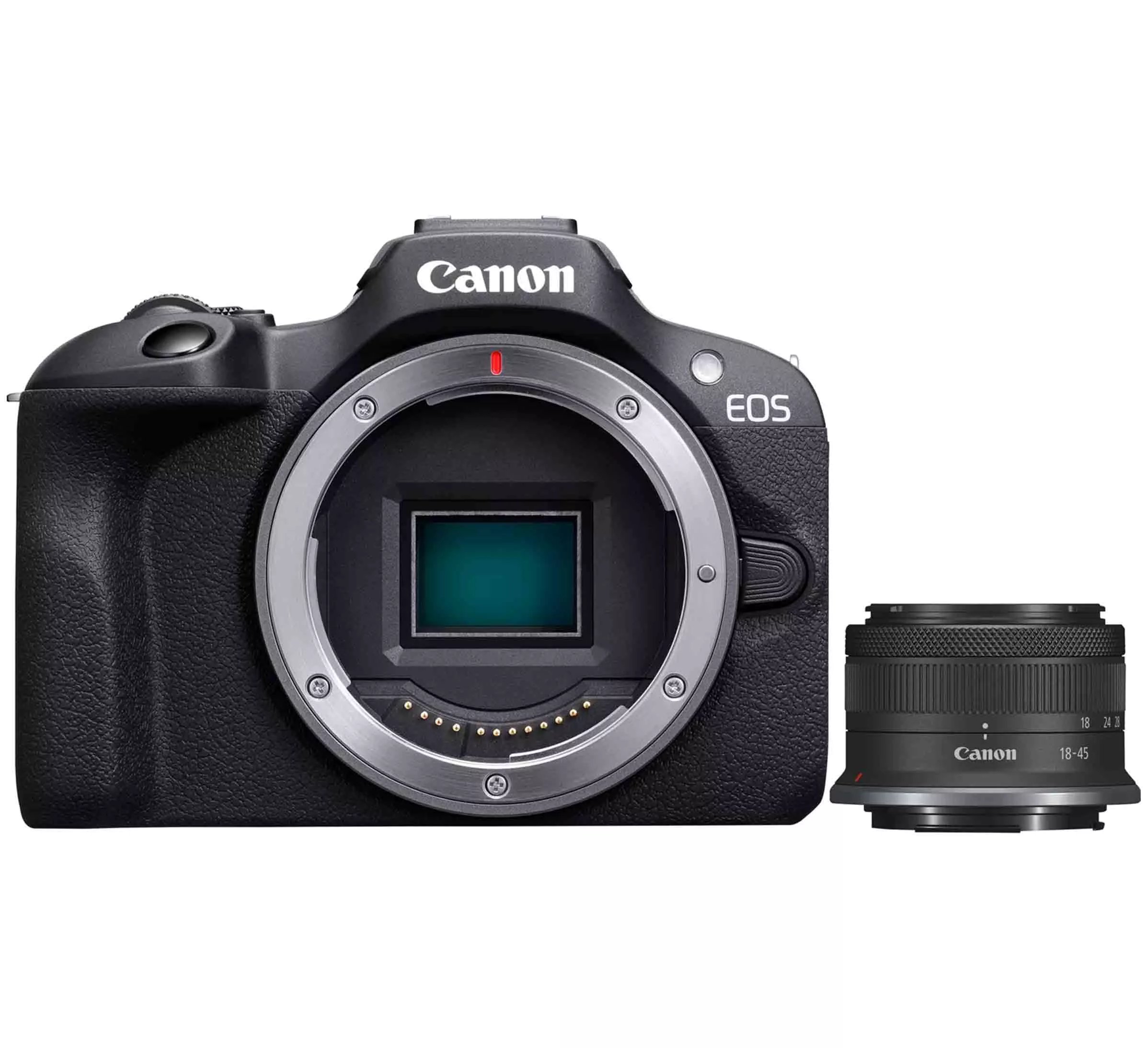 Canon Cámara EOS R100 RF-S 18-45MM F4.5-6.3  IS STM KIT