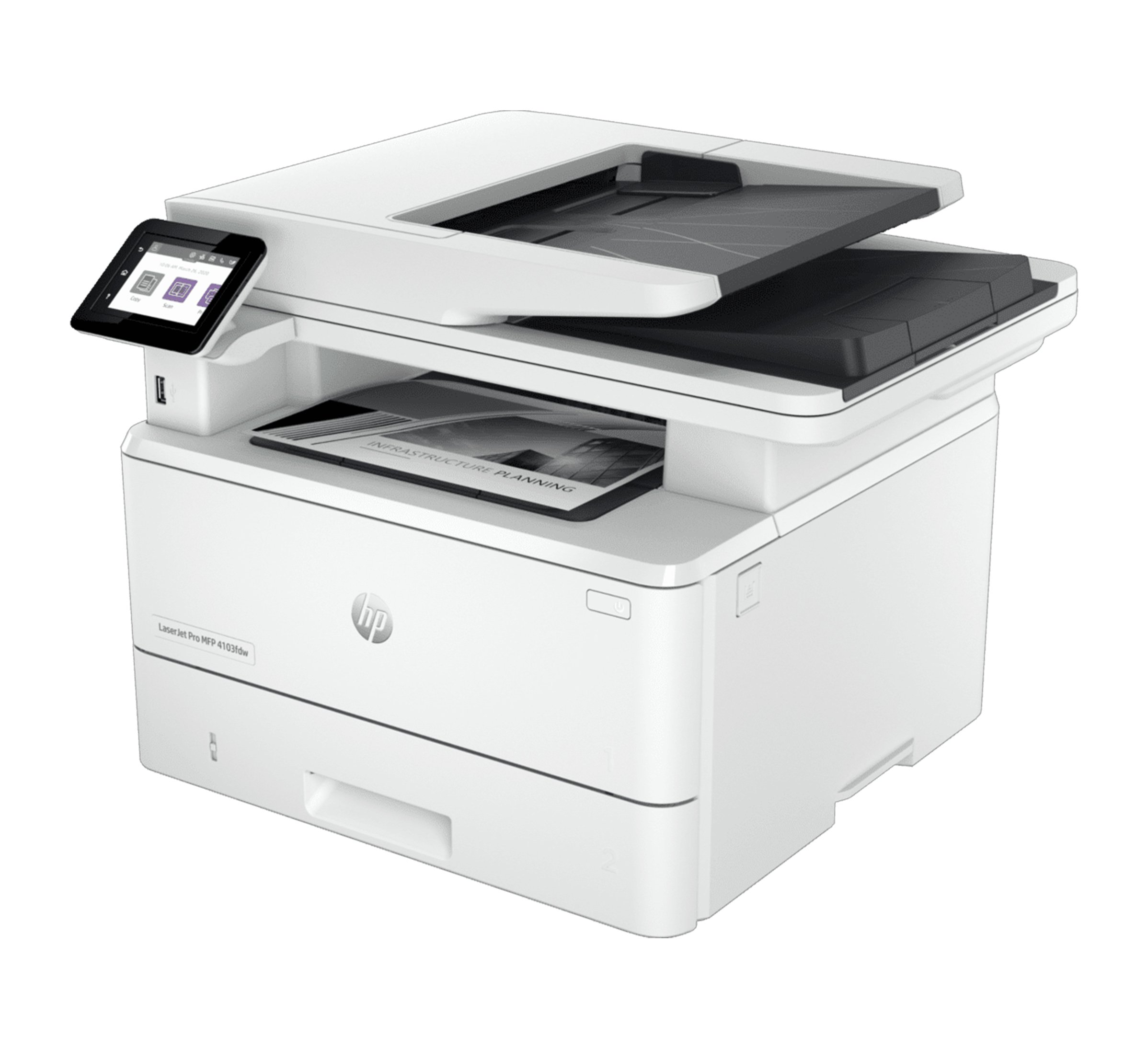 Hp Impresora LaserJet Pro4103FDW Monocromática