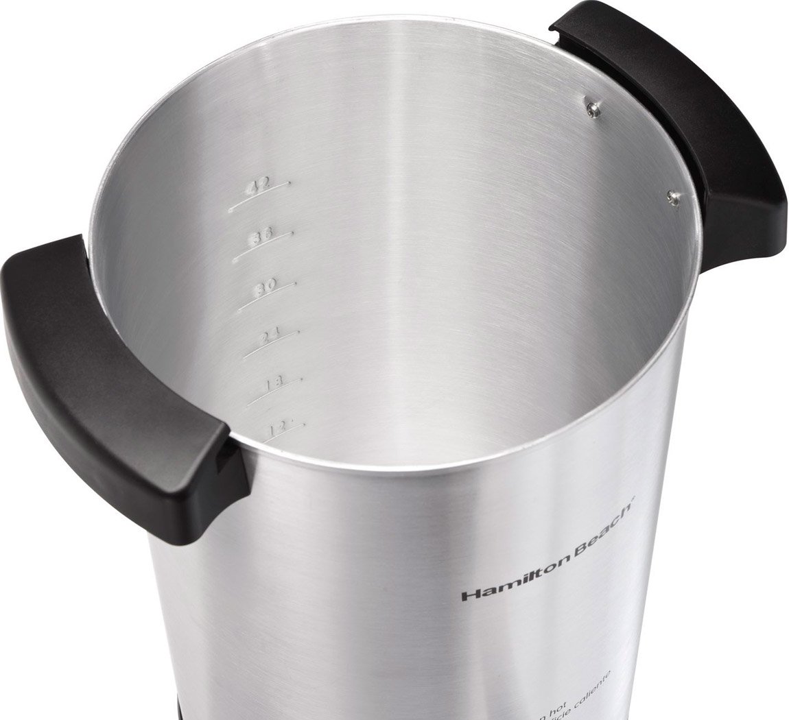 Hamilton Beach Cafetera 45 Tazas 5.6lt. Luz Indicadora