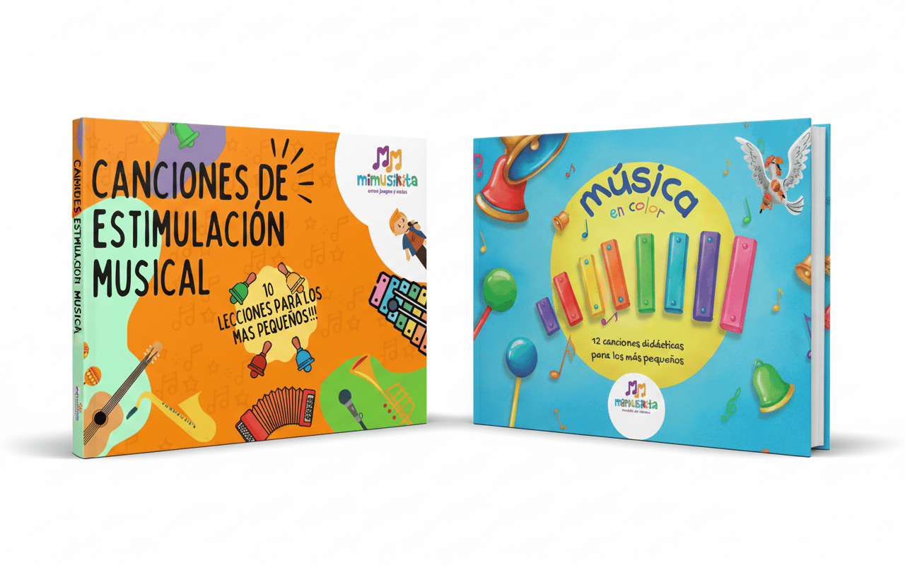 🎶 Promo 2x1: Libros Música y Colores 1 + 2 por tiempo limitado