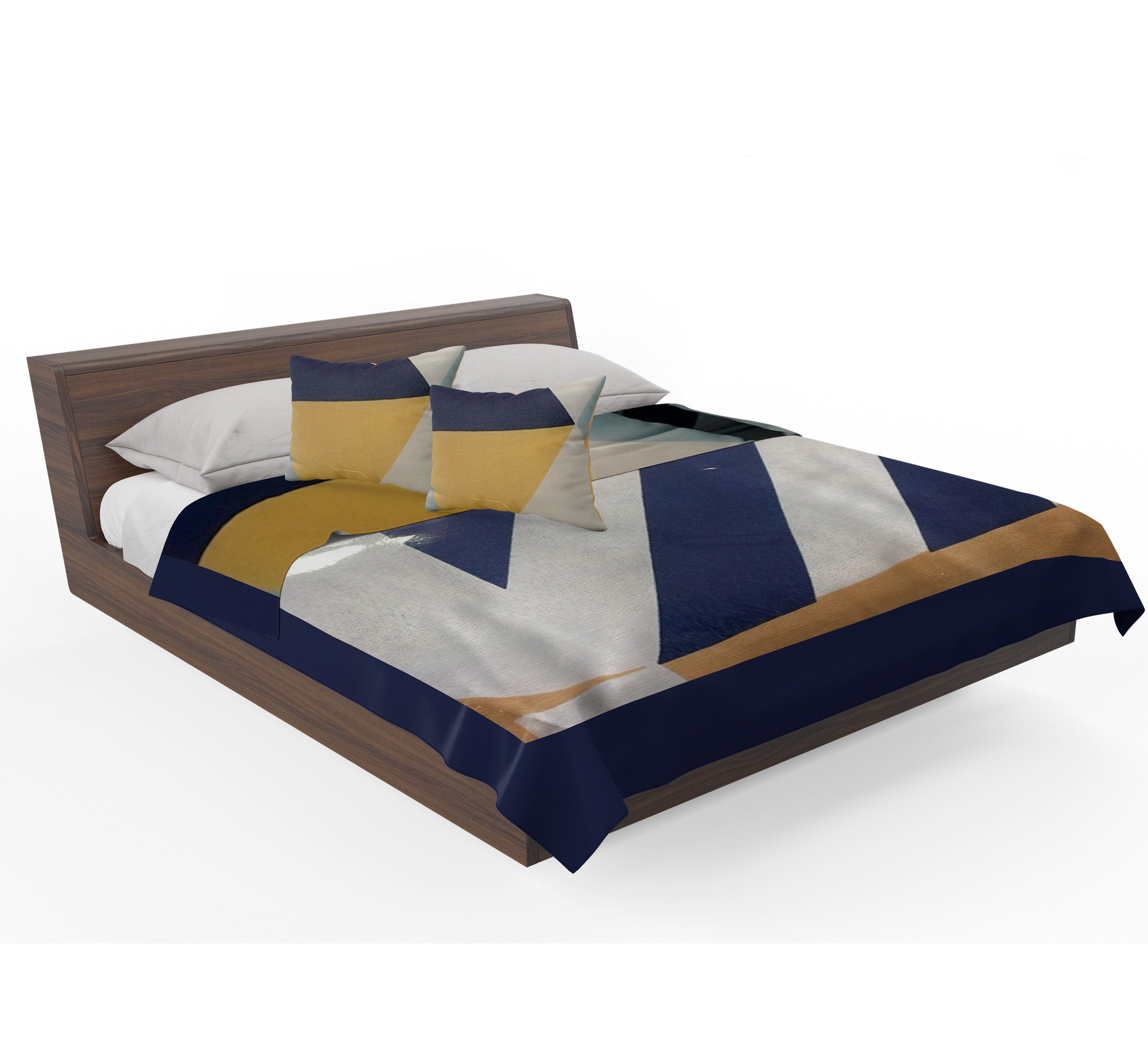 Edredón tropical de 2 plazas con vuelo de 24cm