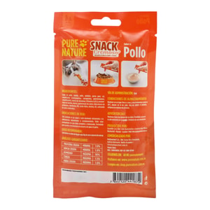 Pure Nature Snack Gato Cremoso Pollo Paq*56G