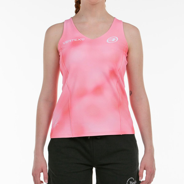CAMISETA BULLPADEL DELFI 25V CHICLE
