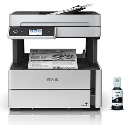 Epson EcoTank M3170   Personal printer   hasta 20 ppm  mono    capacidad  250 sheets