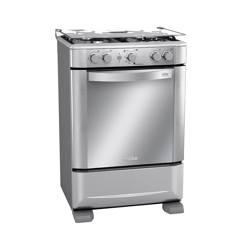 Cocina Mabe a Gas 4 Quemadores EM6060FX2 - GRILL
