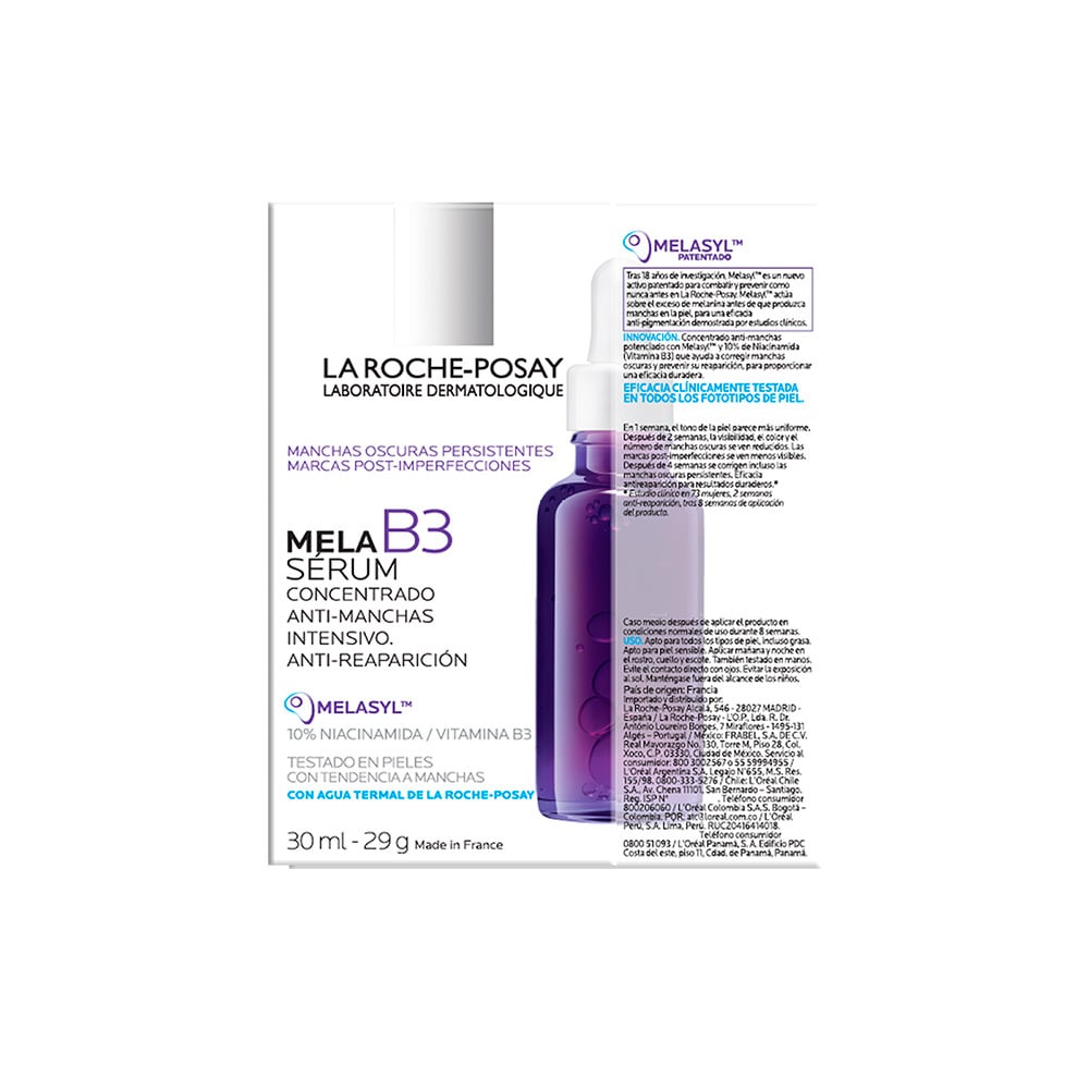 Mela B3 Serum Despigmentante Con Niacinamida La Roche Posay 30Ml