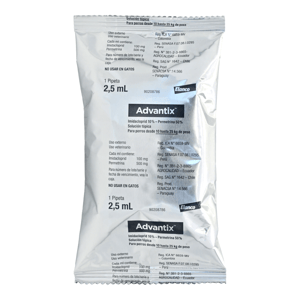 Advantix Antiparasitario 10 -25Kg Para Perro *1