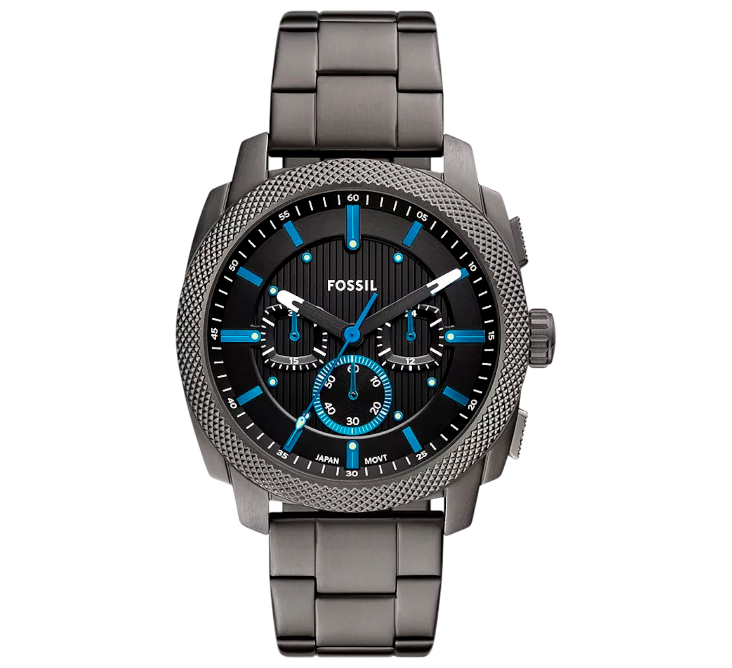 Fossil reloj analógico Silver de Acero inoxidable