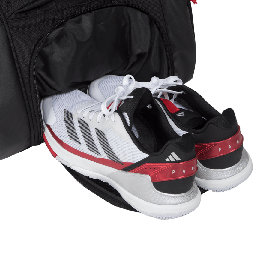 PELETERO ADIDAS MULTIGAME BLACK / RED 3.4 By: Ale Galán