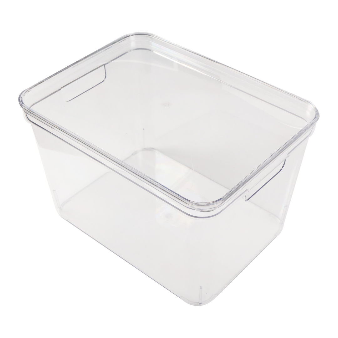 Caja de acrílico con tapa L