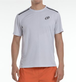 CAMISETA BULLPADEL MESIA GRIS PERLA