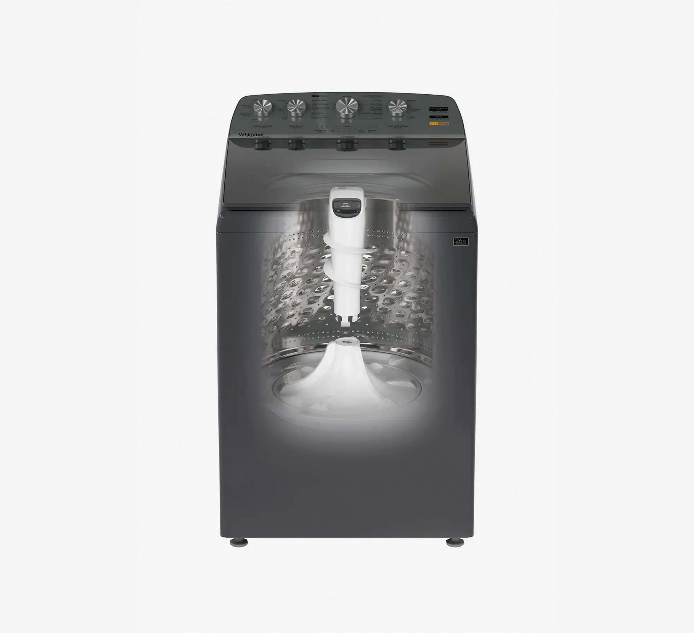 Lavadora Carga Superior Whirlpool 8MWTW2654WSG 26 Kg