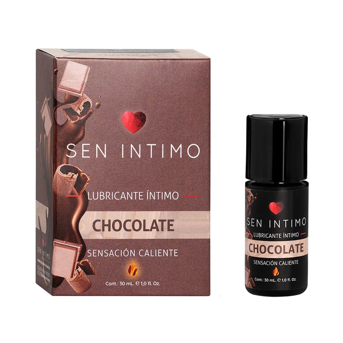 Lubricante Sabor Chocolate Caliente x30ML de Sen Íntimo