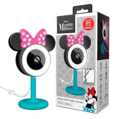 CAMARA DE SEGURIDAD NEXXTHOME SMART BABY MONITOREO MINNIE RGB LIGHT 2K NHCB100 MN