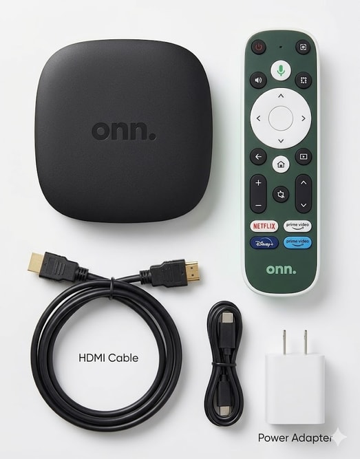 ONN 4K STREAMING DEVICE