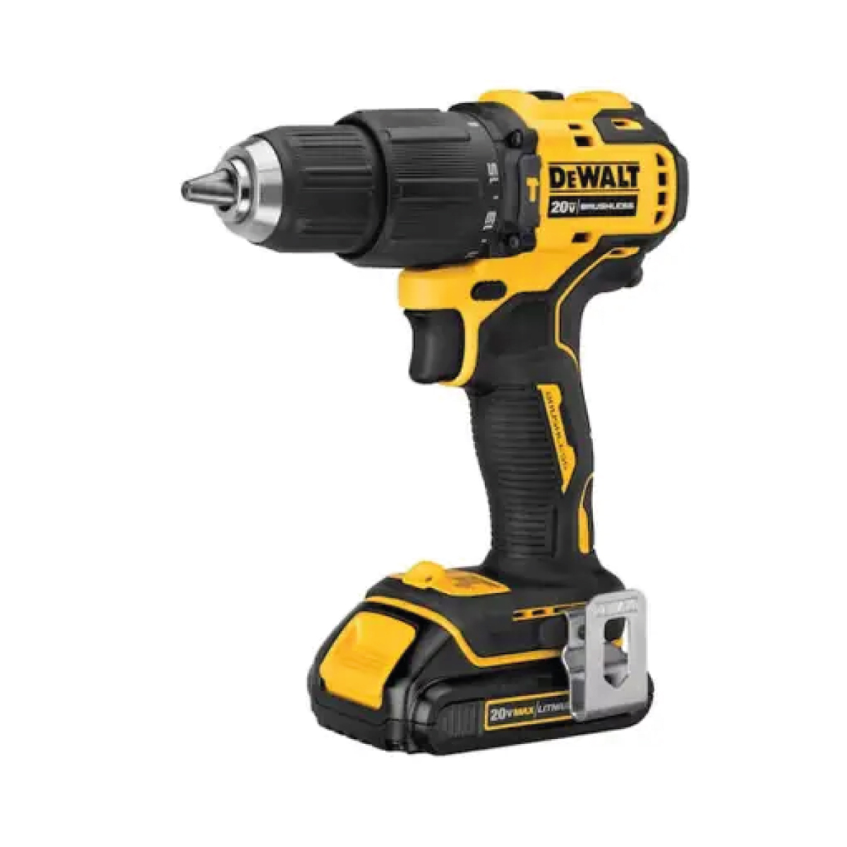 TALADRO ROTACIONAL INALAMBRICO DEWALT 20V2BAT. DCD708D2