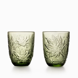 Vaso hoja cannabis setx2