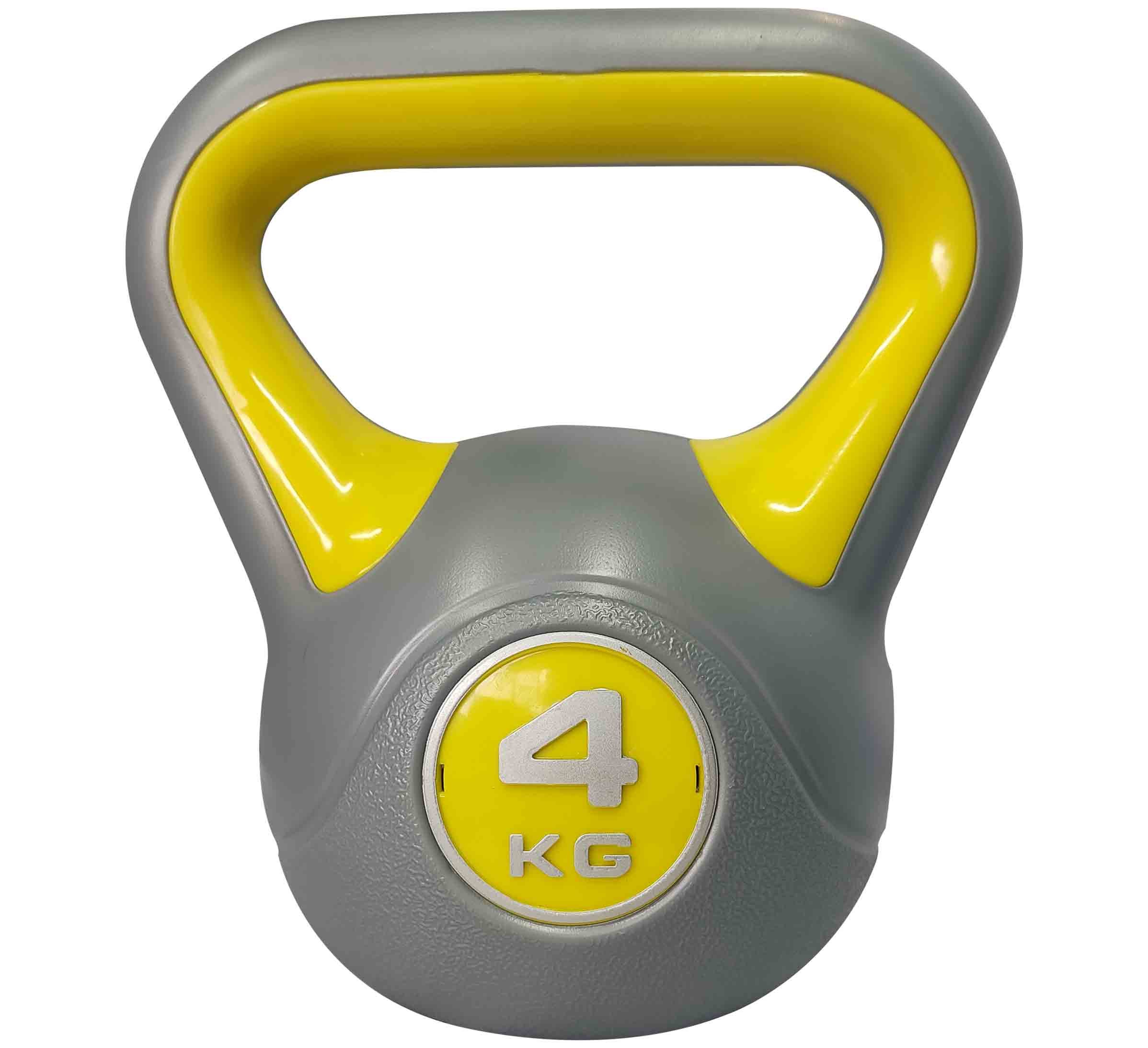 Century Pesa rusa color gris amarillo  4kg