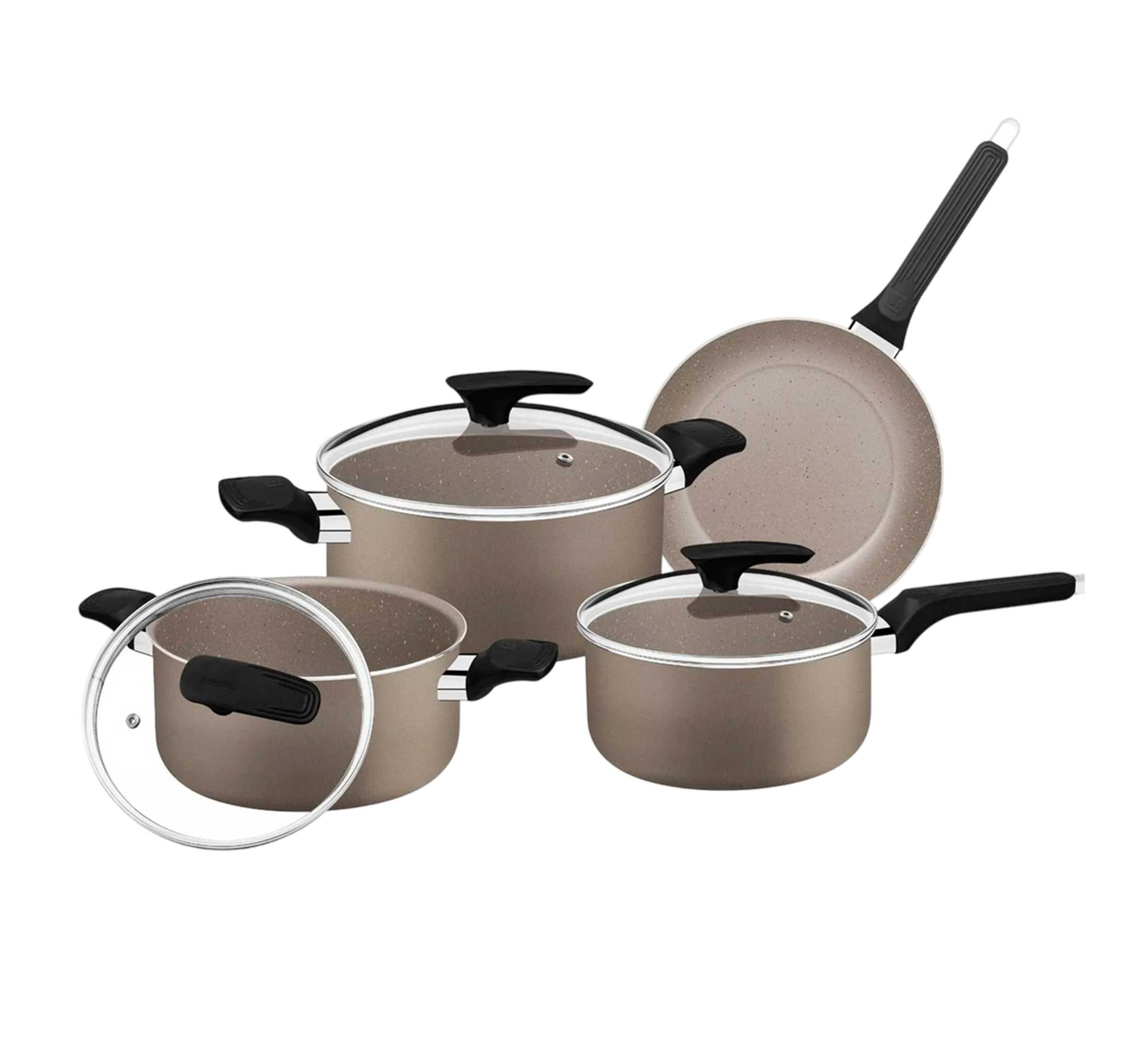 Tramontina Juego de ollas 4 piezas