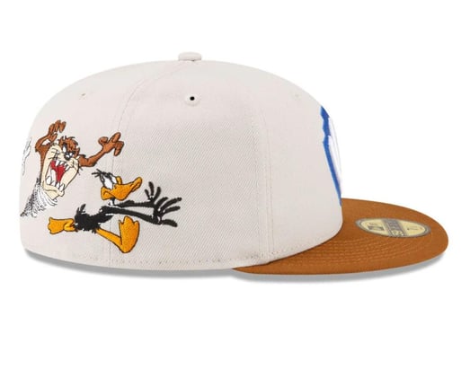 5950 NEW ERA WARNER BROTHERS SHIELD PACK CREAM