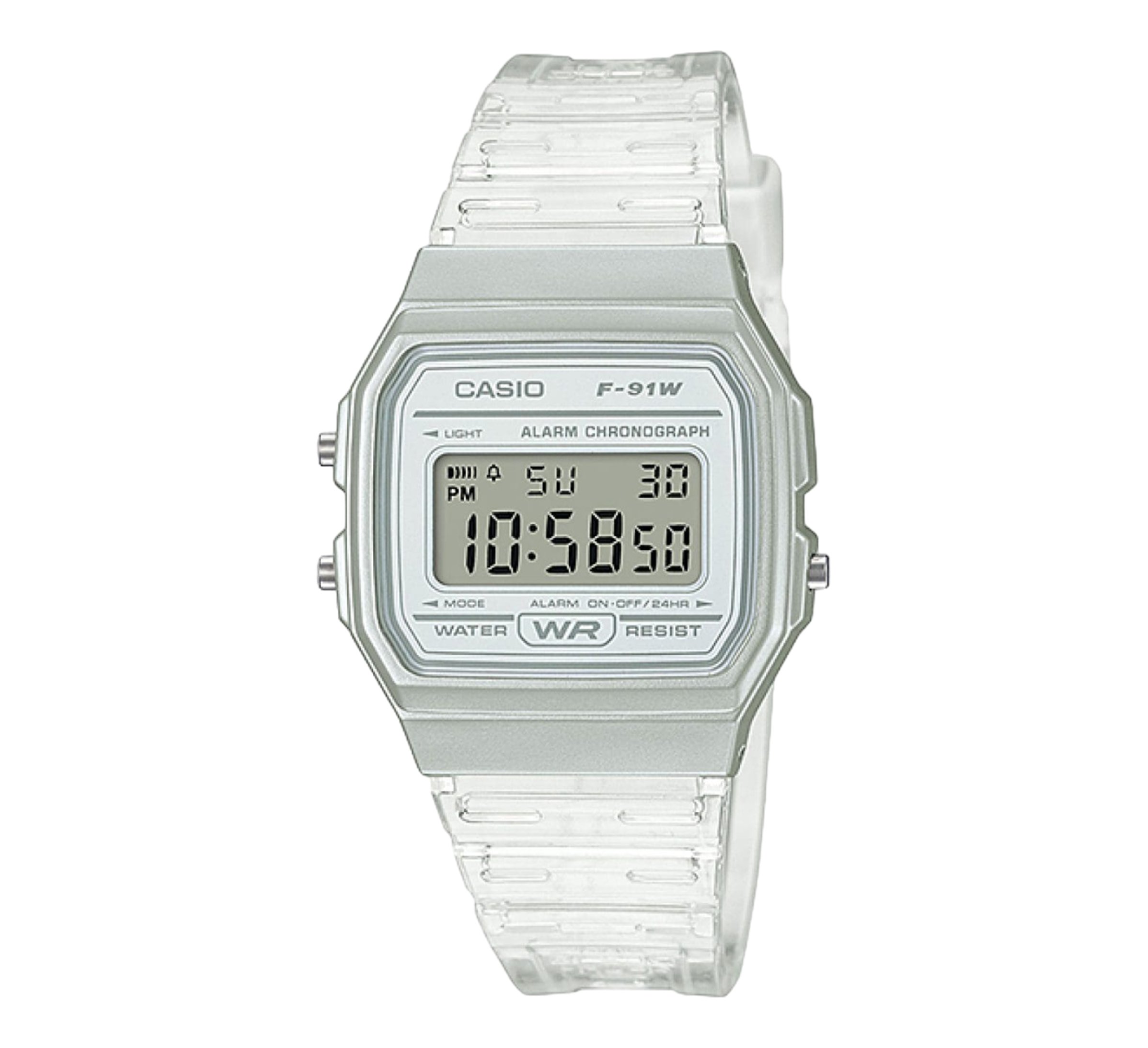 Casio Reloj  Digital Correa Transparente