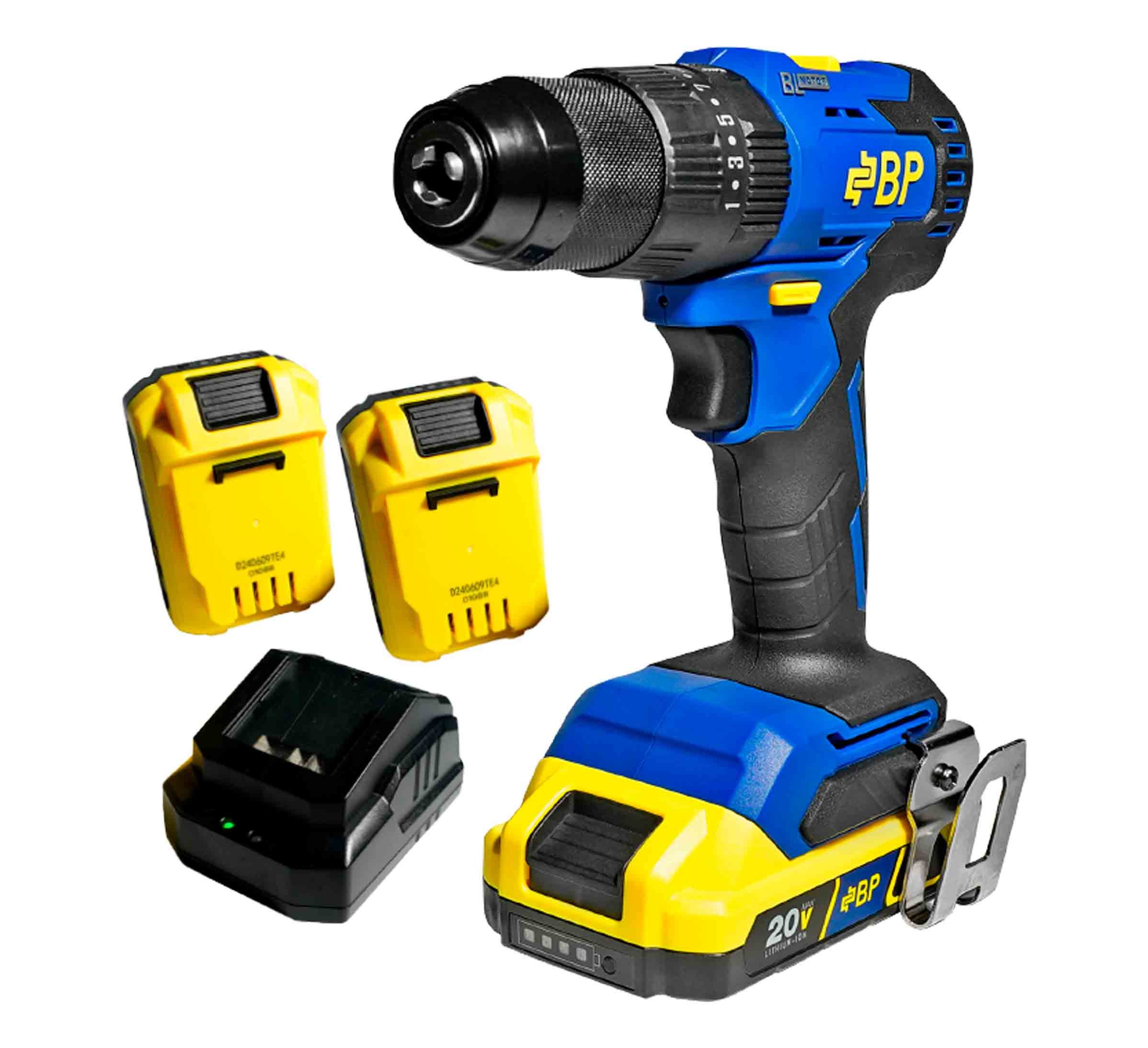 Bp taladro industrial brushless 1/2"(13mm) | 20v 50nm | 2.0ah