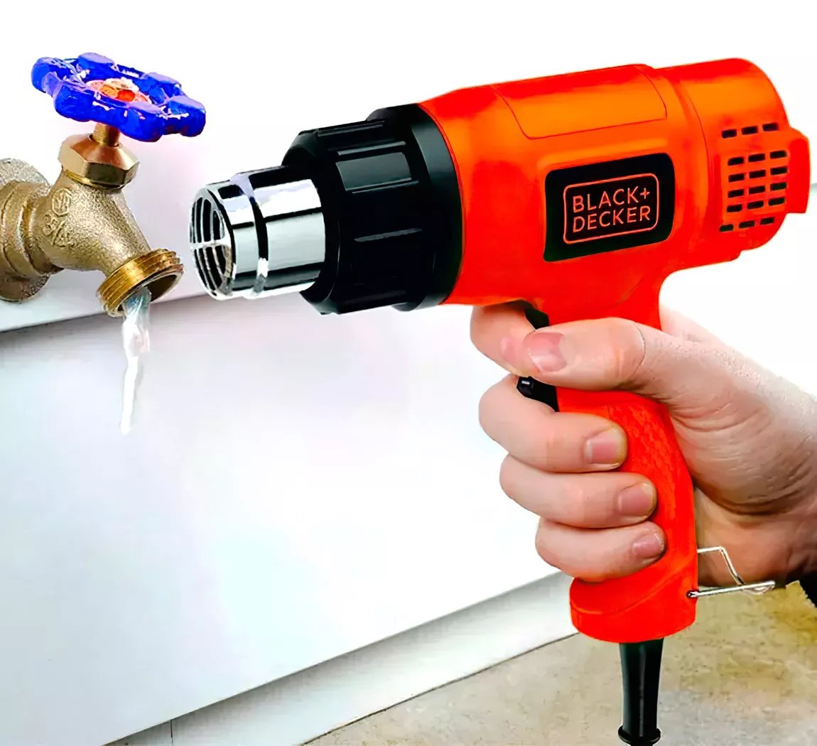 Black And Decker Pistola De Calor 2 Temperaturas 1500 W