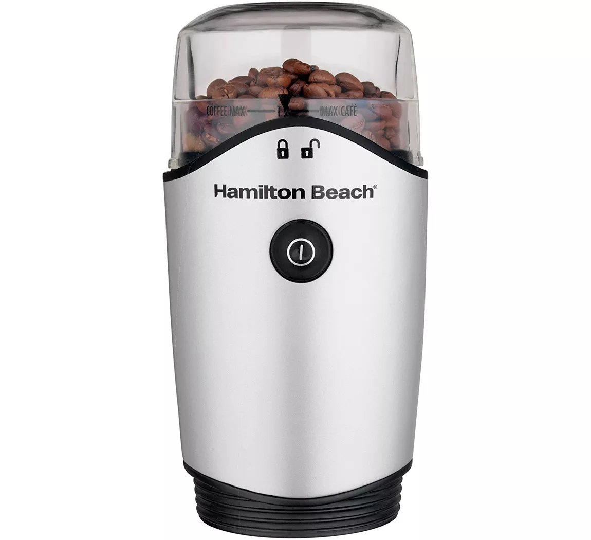 Hamilton Beach Molino De Café Acero Inoxidable 12 Tazas