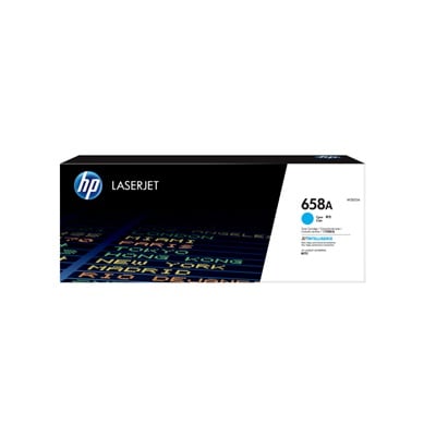 HP 658A   Cian   original   LaserJet   cartucho de toner  W2001A    para Color LaserJet Enterprise M751dn  M751n