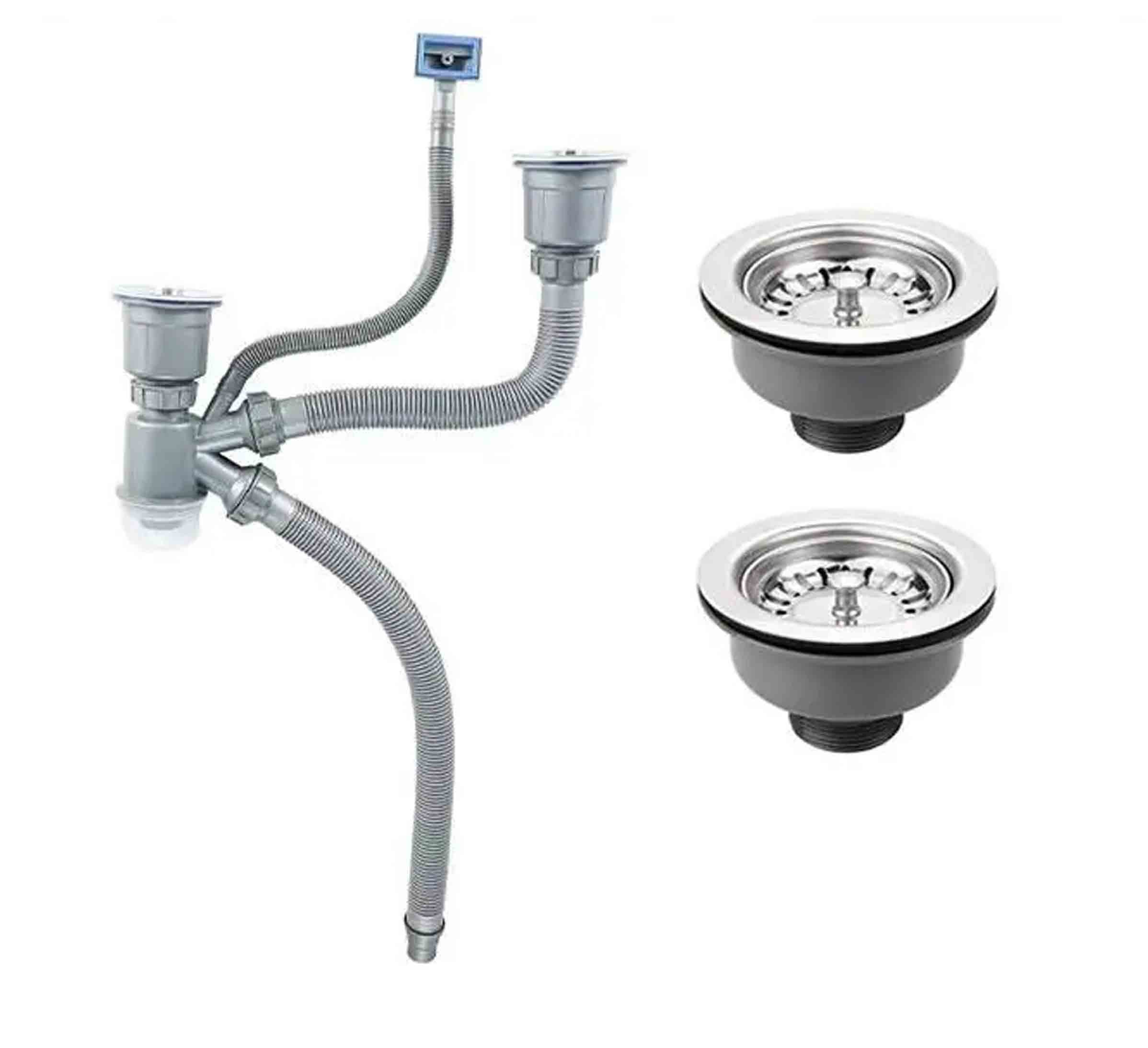 Rocke stone  fregadero luxe 85x50 2po negro YTD8550C