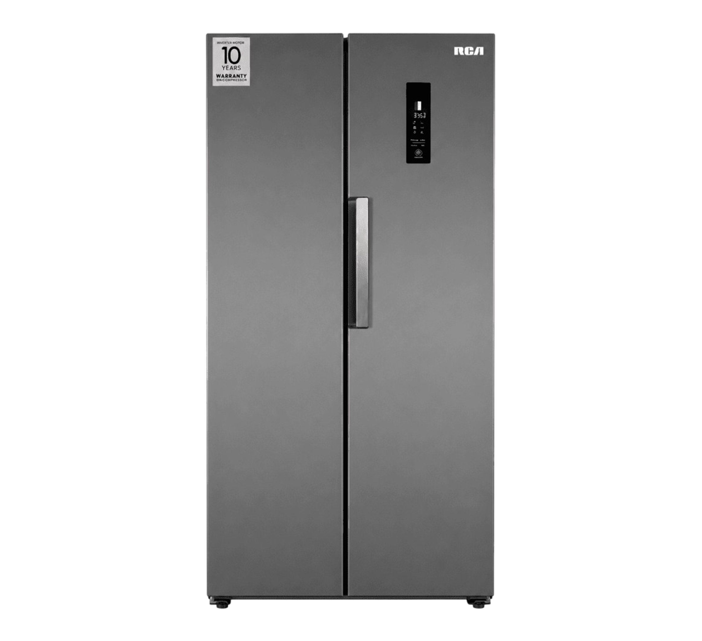 RCA refrigeradora SBS Silver 417L 7RCA016