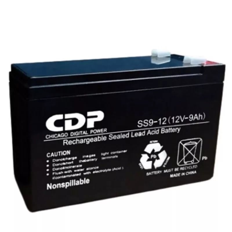 BATERIA CDP PARA UPS 12V 9.0AH SLB12-9