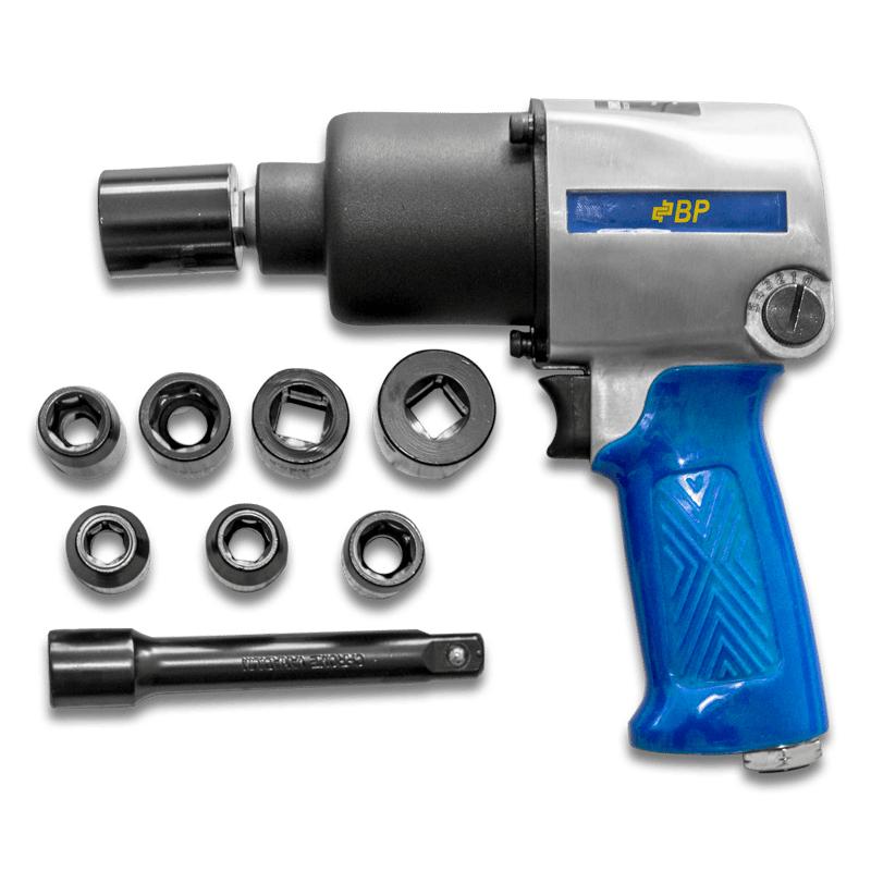 Bp kit de pistola neumatica | 1.2" | 90 psi | 6.5cfm |  7000 rpm