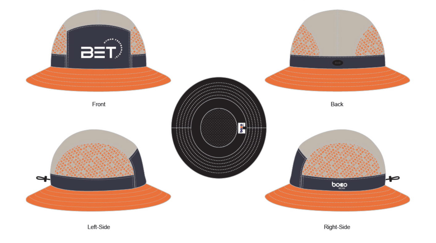 BUCKET HAT ANARANJADO