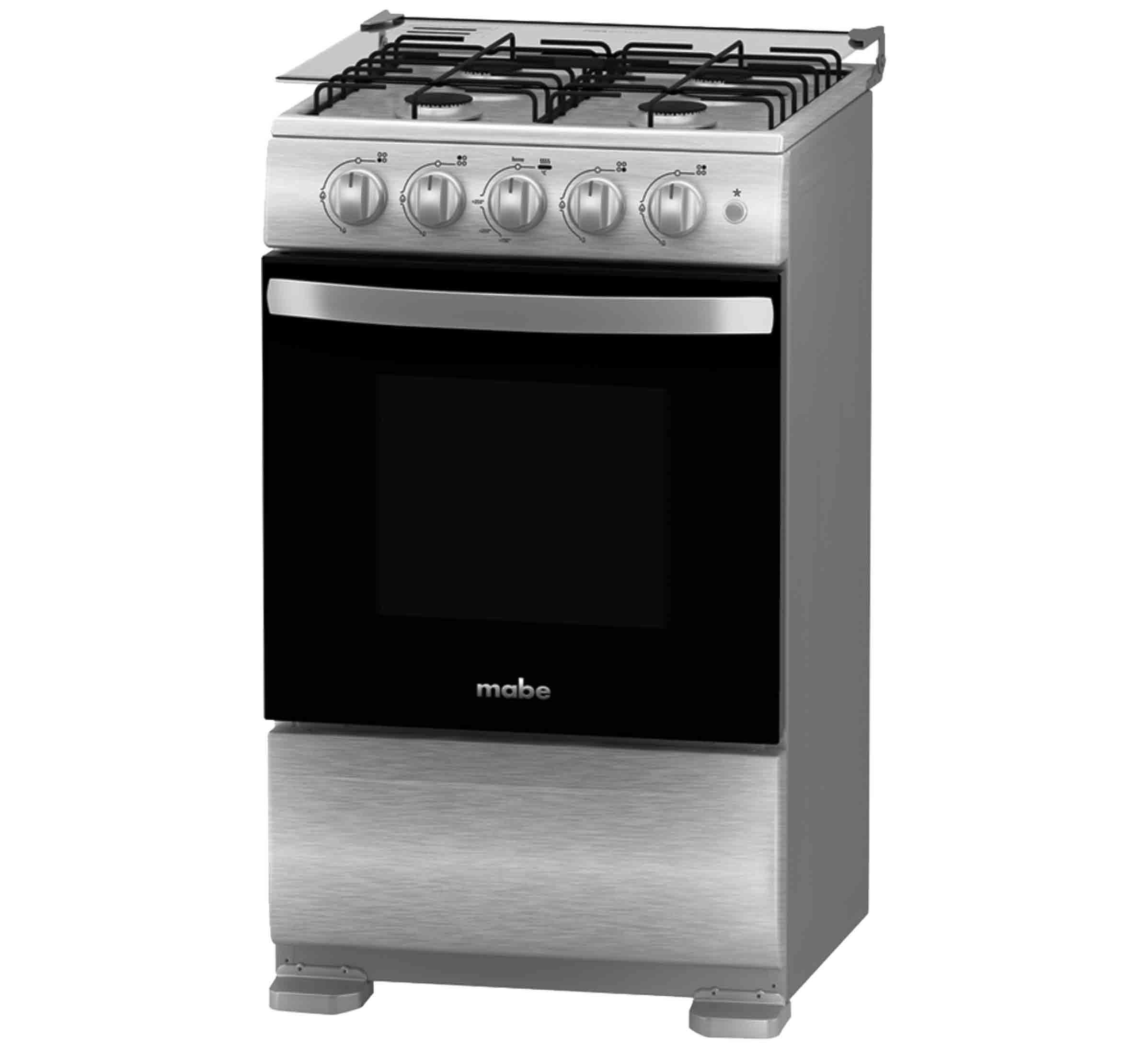 Mabe cocina a gas | 4 quemadores | inox