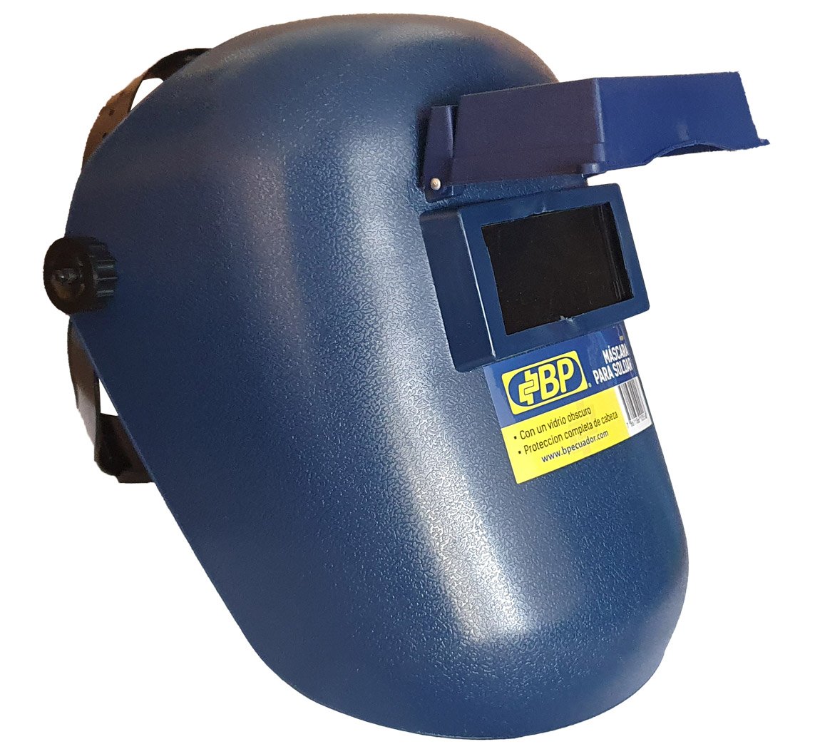 Bp Mascara Para Soldar Azul Con Vidrio