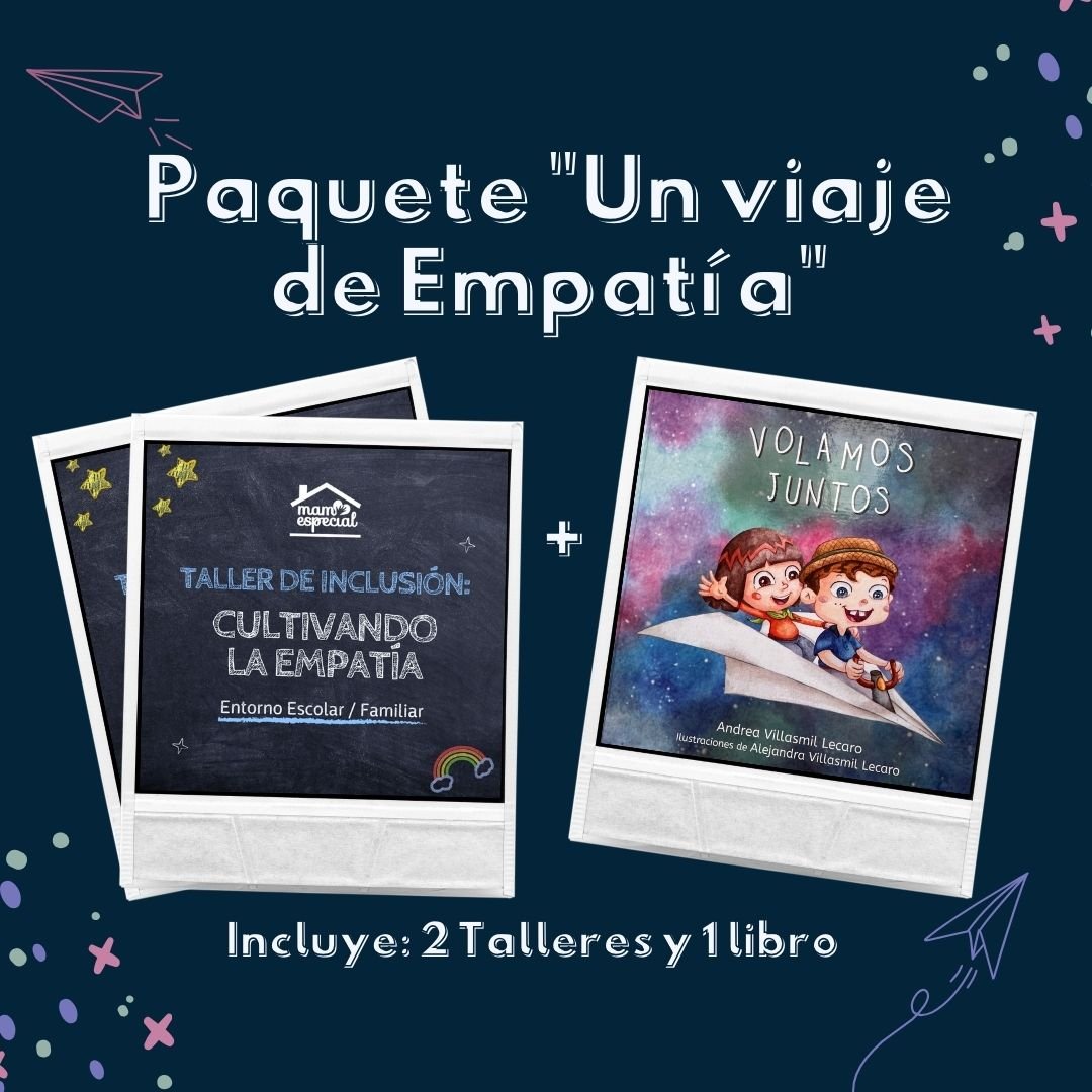 Paquete "Un viaje de empatía" (1 libro + 2 talleres)