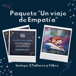 Paquete "Un viaje de empatía" (1 libro + 2 talleres)