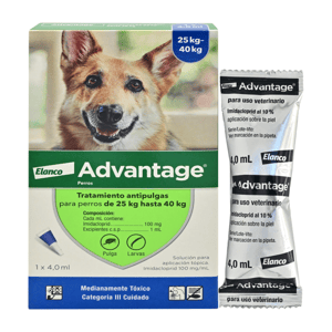 Advantage Elanco Antiparasitario +25Kg Para Perro *1