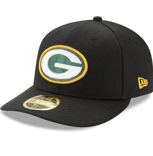 NEW ERA 5950 LOW PROFILE GREEN BAY PACKERS 7 1/4