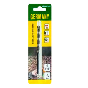 BROCA CONCRETO 3/16"X8.5CM (5MM) GERMANY HB-BCR3-16